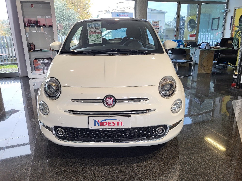 FIAT 500 1.0 70cv HYBRID DOLCEVITA + PACK COMFORT – OK NEOPATENTATI – SOLO 17.000 KM!!!!