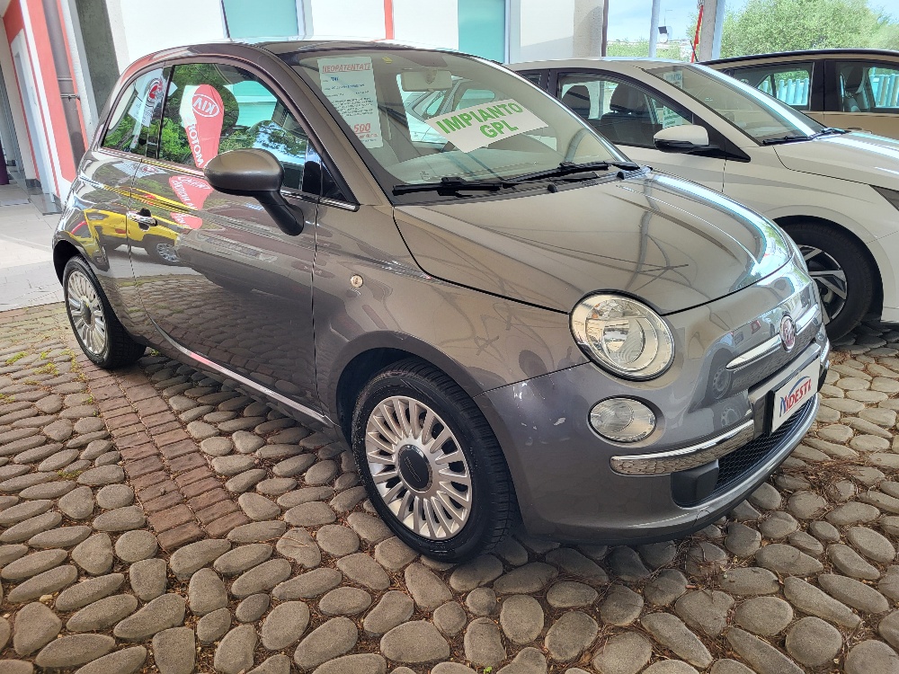 FIAT 500 1.2 69cv LOUNGE – IMPIANTO GPL – OK NEOPATENTATI!!!