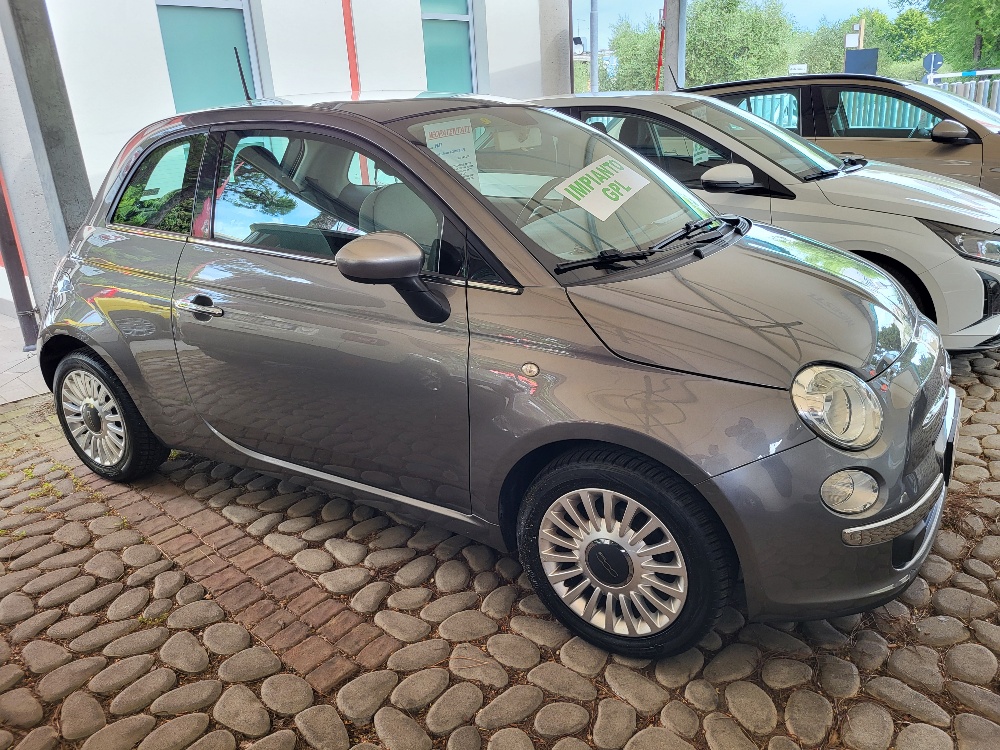 FIAT 500 1.2 69cv LOUNGE – IMPIANTO GPL – OK NEOPATENTATI!!!