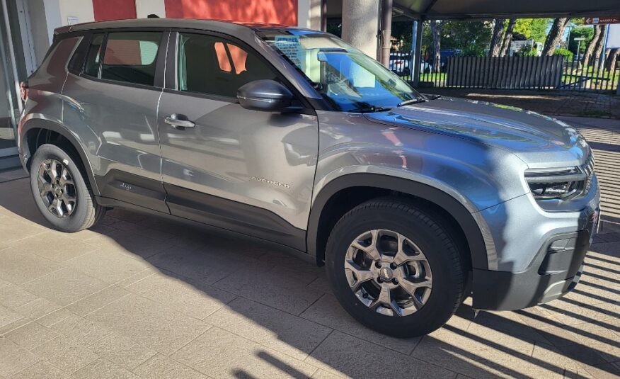 JEEP AVENGER 1.2 TURBO 100cv LONGITUDE KM0 2025 – PRONTACONSEGNA – PROMO FINANZIARIA !!!