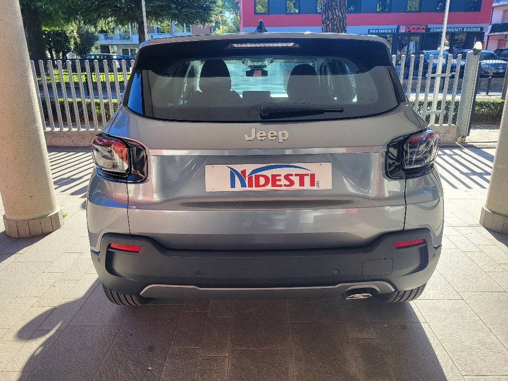 JEEP AVENGER 1.2 TURBO 100cv LONGITUDE KM0 2025 – PRONTACONSEGNA – BLACK DICEMBER