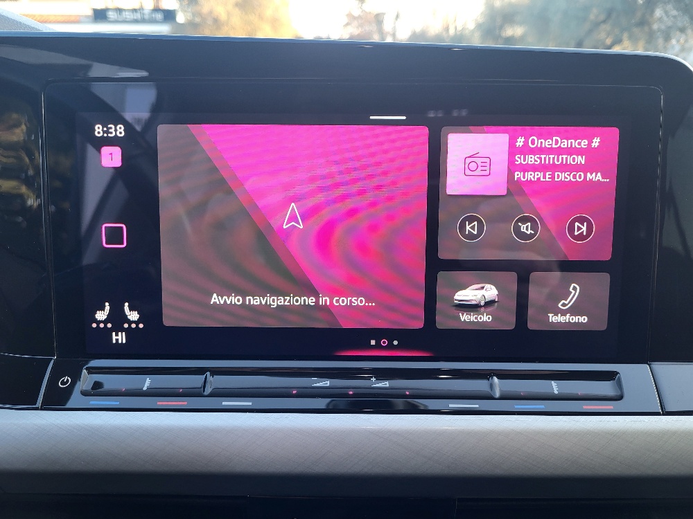 VOLKSWAGEN GOLF 8 2.0 tdi 150cv DSG – CAMBIO AUTOMATICO