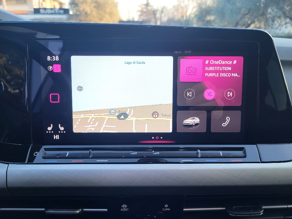 VOLKSWAGEN GOLF 8 2.0 tdi 150cv DSG – CAMBIO AUTOMATICO