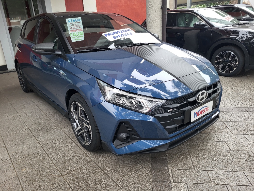 HYUNDAI i20 1.0 t-GDI 100cv N-LINE – PREZZO PROMO