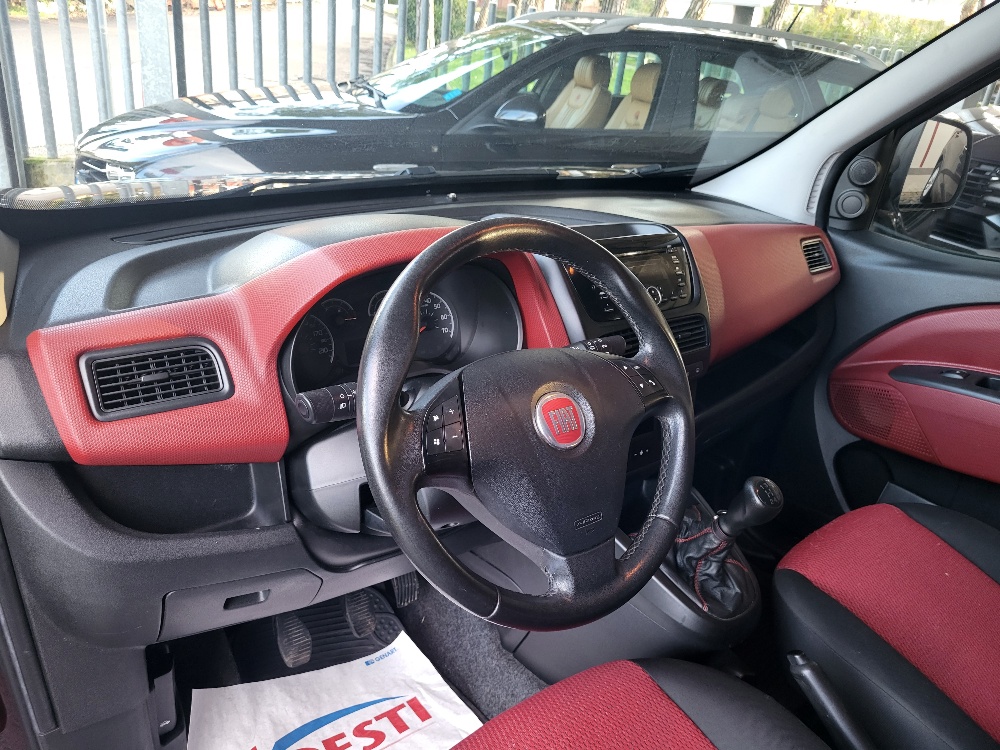 FIAT DOBLO’ 1.3 MJT 90cv 5 POSTI AUTOVETTURA – OK NEOPATENTATI!!!