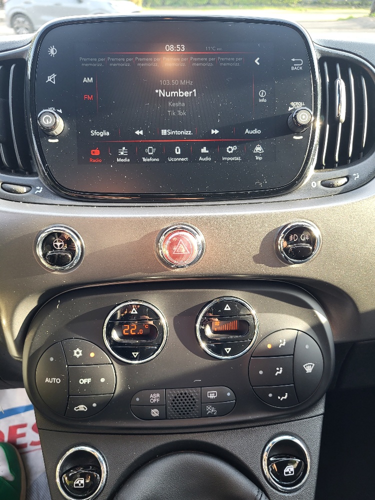 FIAT 500 1.2 69cv SPORT – OK NEOPATENTATI – SOLO 4.700 KM!!!