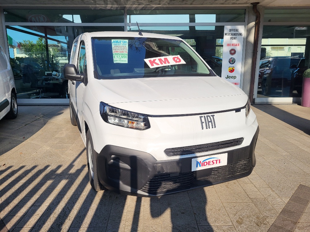 FIAT DOBLO’ CARGO 2 POSTI 1.5 BlueHdi 100cv – KM0 2025 – IN PRONTACONSEGNA – PREZO PROMO