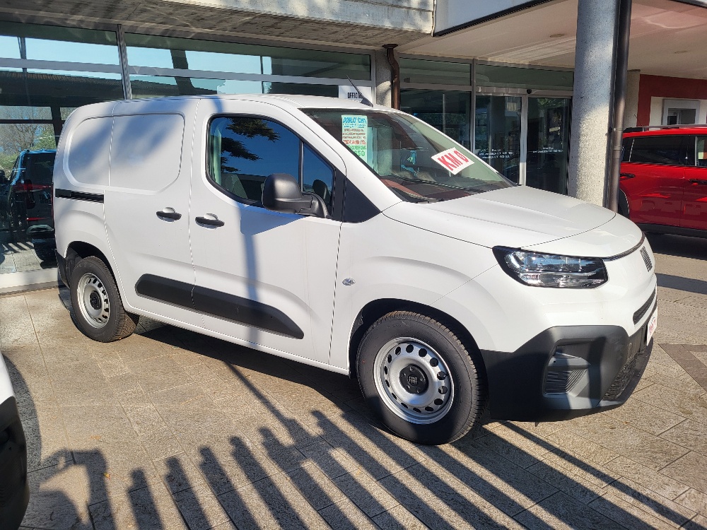 FIAT DOBLO’ CARGO 2 POSTI 1.5 BlueHdi 100cv – KM0 2025 – IN PRONTACONSEGNA – PREZO PROMO