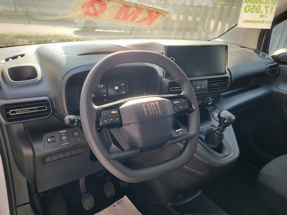 FIAT DOBLO’ CARGO 2 POSTI 1.5 BlueHdi 100cv – KM0 2025 – IN PRONTACONSEGNA – PREZO PROMO