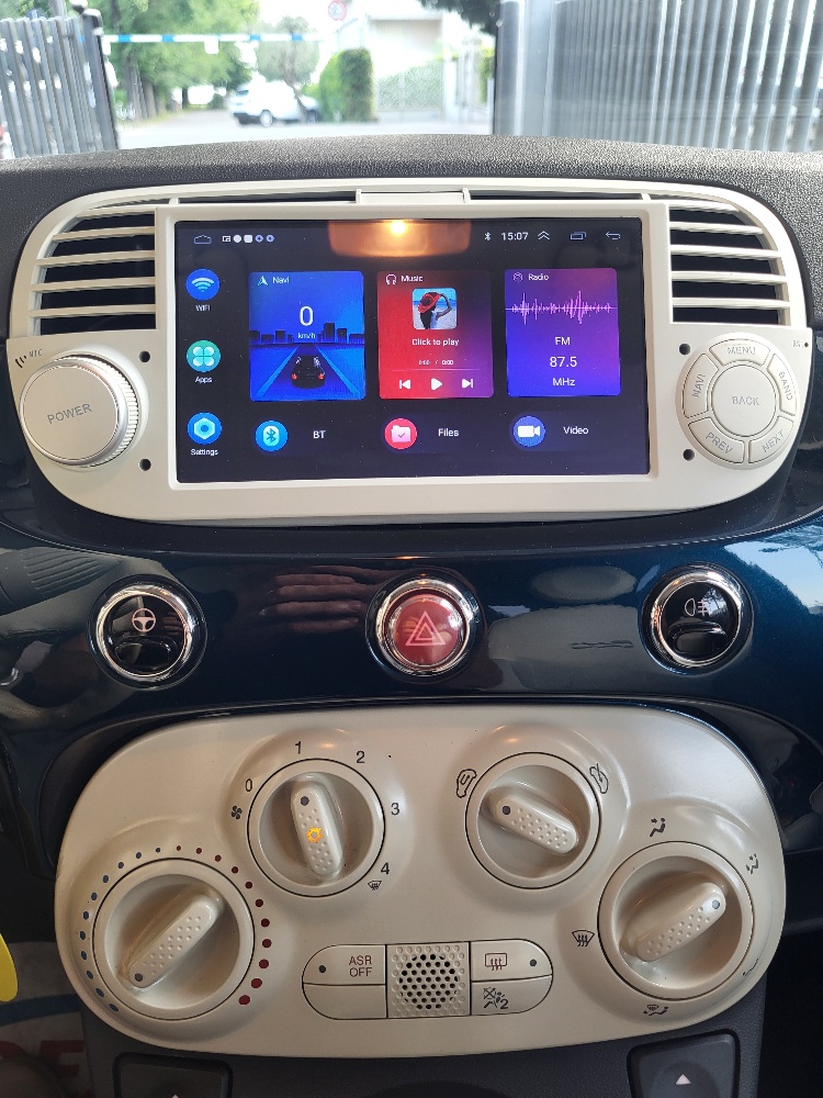 FIAT 500 1.2 69cv LOUNGE DUALOGIC CAMBIO AUTOMATICO – OK NEOPATENTATI