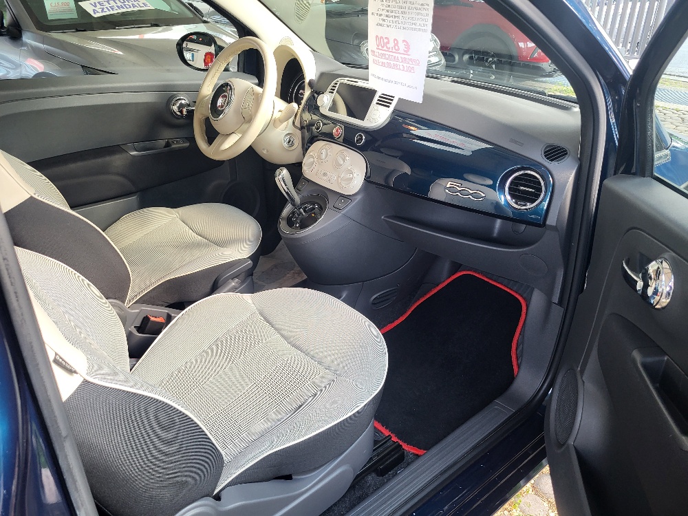 FIAT 500 1.2 69cv LOUNGE DUALOGIC CAMBIO AUTOMATICO – OK NEOPATENTATI